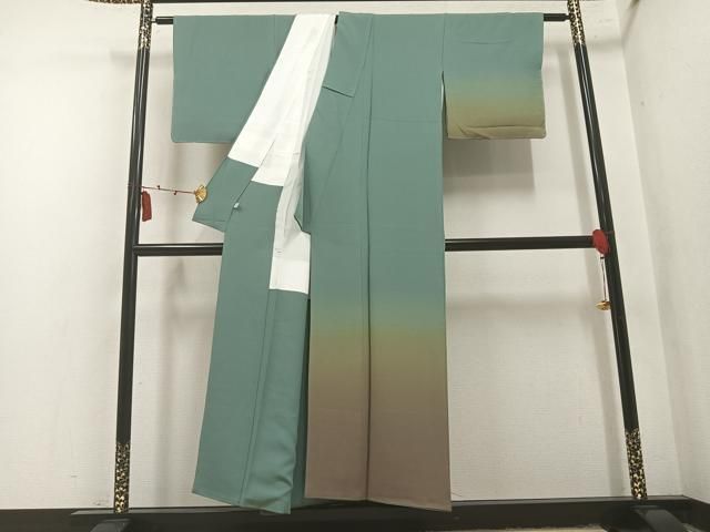 平和屋着物●訪問着 霞文 暈し染め 正絹 逸品 AABN3072ph
