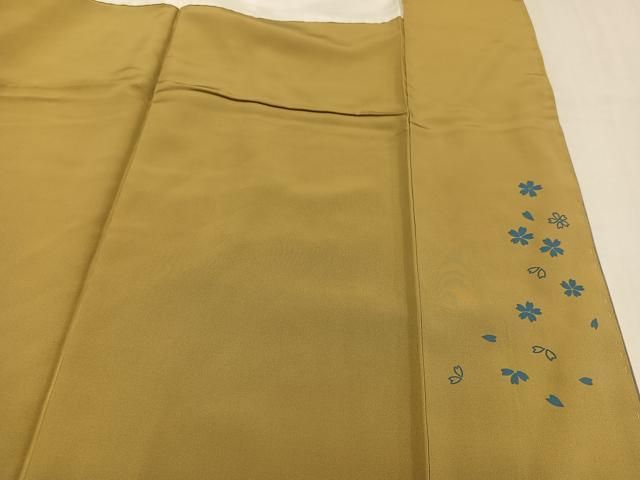平和屋着物●上質な小紋 霞文 蛍暈し 金彩 正絹 逸品 未使用 AABN3084ph