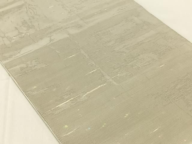 平和屋着物◎六通柄袋帯 手織り プラネタリウムの袋帯 銀糸 正絹 逸品 AABN3156dk