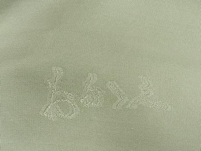 平和屋着物●染色作家 林川信夫 訪問着 刺繍 草花文 暈し染め 金糸 金彩 正絹 逸品 未使用 AABN3602fy