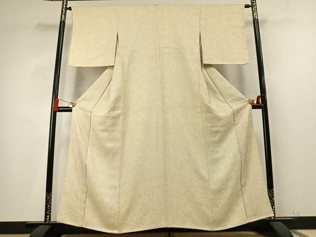 平和屋着物●上質な小紋 辻が花地紋 正絹 逸品 AABN3603fy