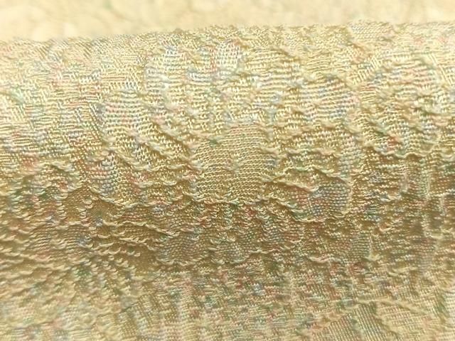 平和屋着物●上質な小紋 辻が花地紋 正絹 逸品 AABN3603fy