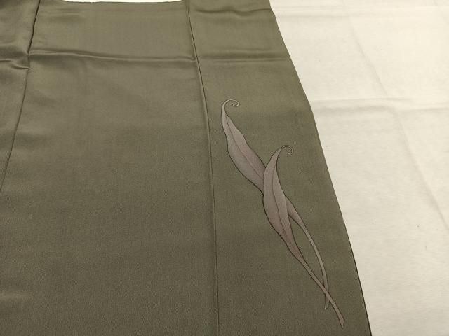平和屋着物●南出峯雨 訪問着 乱菊 暈し染め 金彩 鈴乃屋扱い 正絹 逸品 AABN3666fy