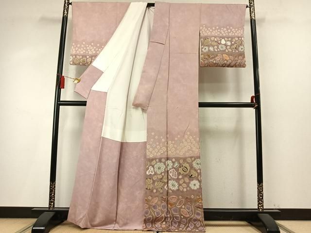 平和屋着物●訪問着 辻が花 正絹 逸品 AABN3733fy