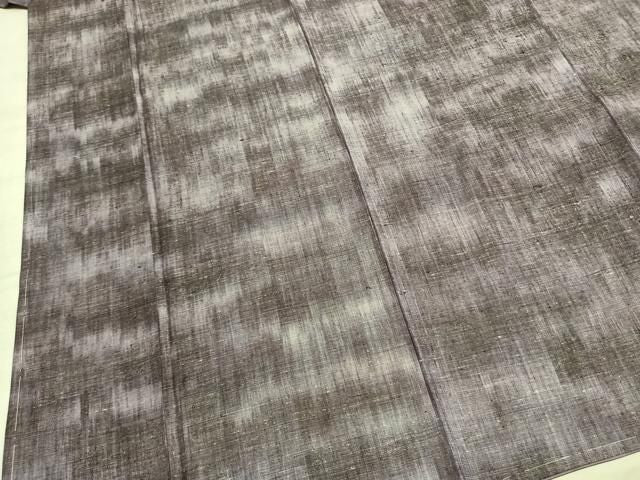 平和屋着物●上質な紬 霞文 正絹 逸品 未使用 AABN3787fy