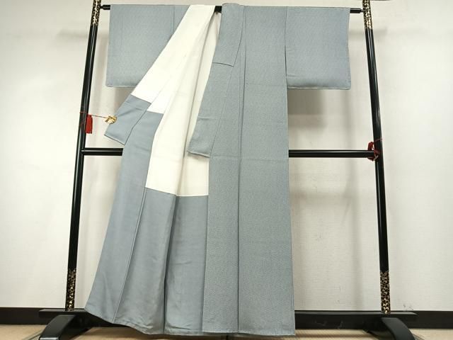 平和屋着物●江戸小紋 作家物 花尽くし 正絹 逸品 AABN3873fy