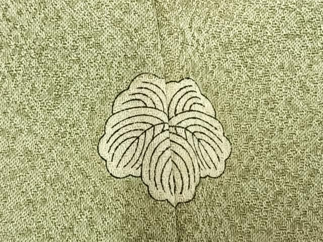 平和屋着物●訪問着 扇面花文 暈し染め 正絹 逸品 未使用 AABN3962fy