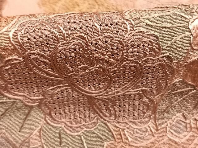 平和屋着物●中国三大刺繍 スワトウ刺繍 汕頭刺繍 総刺繍 訪問着 雪輪花文 暈し染め 仮絵羽 正絹 逸品 未使用 AABN4036fy