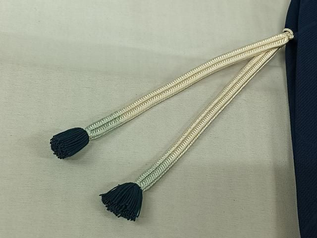 平和屋着物▽羽織 スリーシーズン 春夏秋 塵除け 草葉文 柑色 正絹 逸品 未使用 AABN5052jh