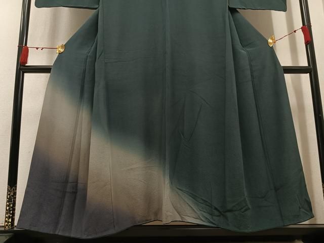 平和屋着物●色留訪問着 霞文 暈し染め 正絹 逸品 AABN5242ph