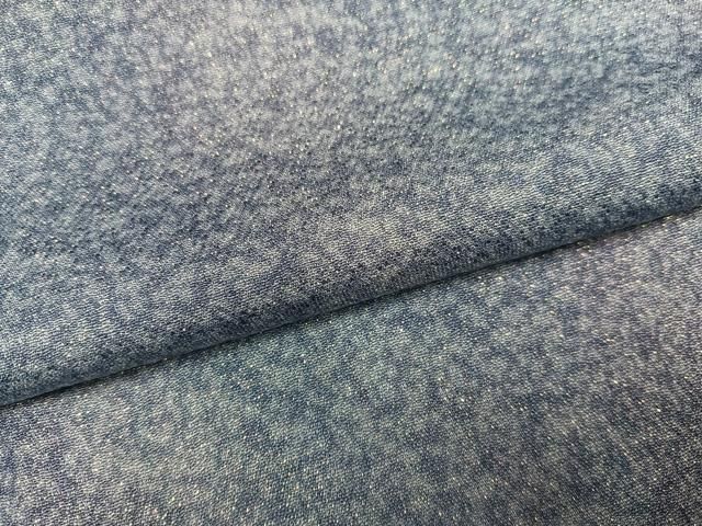 平和屋着物●上質な小紋 斜縞 暈し染め ラメ糸 正絹 逸品 AABN5258ph