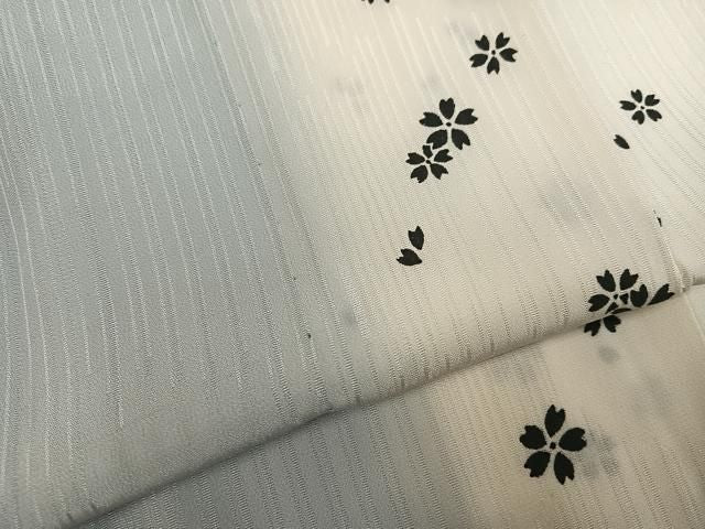 平和屋着物●長襦袢 無双仕立て 作家物 更紗間道 花小町 正絹 逸品 AABN5286ph