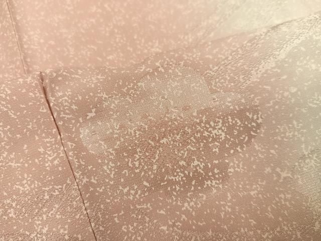 平和屋着物●長襦袢 無双仕立て 梅地紋 暈し染め 正絹 逸品 AABN5288ph