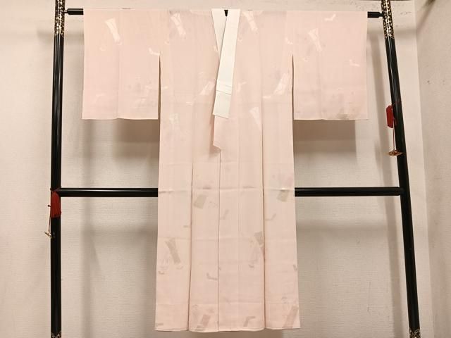 平和屋着物●長襦袢 無双仕立て 橘地紋 正絹 逸品 AABN5296ph