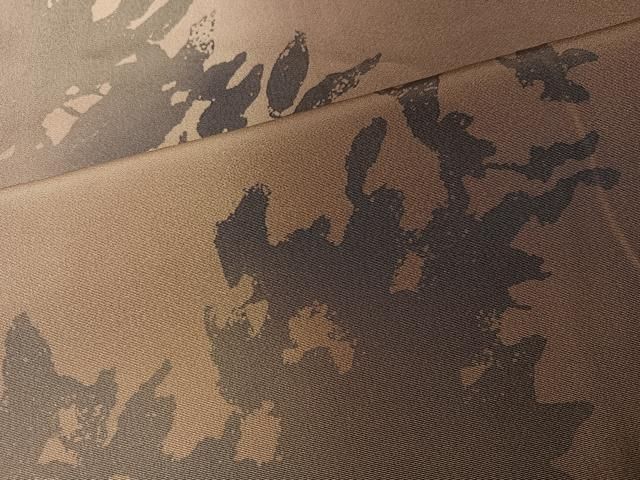 平和屋着物●上質な小紋 草木文 暈し染め 正絹 逸品 AABN5765ph
