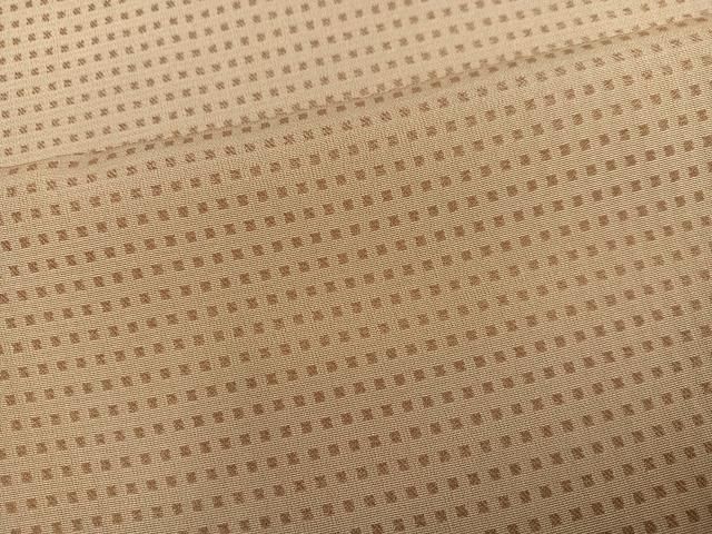 平和屋着物●お召 格子 正絹 逸品 未使用 AABN5822ph