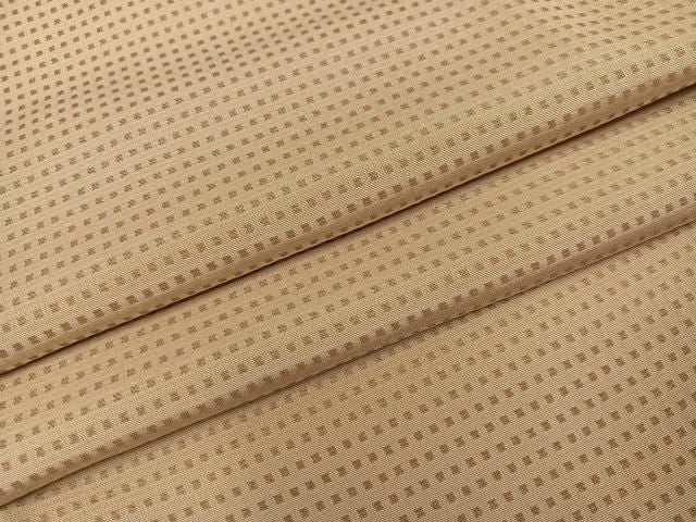 平和屋着物●お召 格子 正絹 逸品 未使用 AABN5822ph