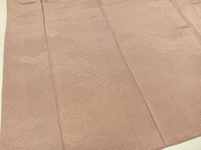 平和屋着物●江戸小紋 寄せ小紋柄 白川翠峯作 反端付き 正絹 逸品 AABN5824ph