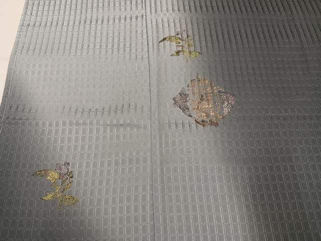 平和屋着物●訪問着 草花文 暈し染め 金彩 正絹 逸品 未使用 AABN5866ph