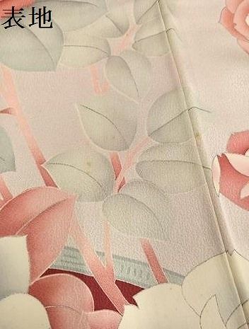 平和屋着物●豪華振袖 枝花文 銀彩 正絹 逸品 AABN5876ph