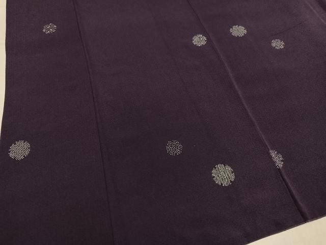 平和屋着物●江戸小紋 彫士:矢田昇・染士:服部賓洞 雪花 正絹 逸品 AABN5878ph