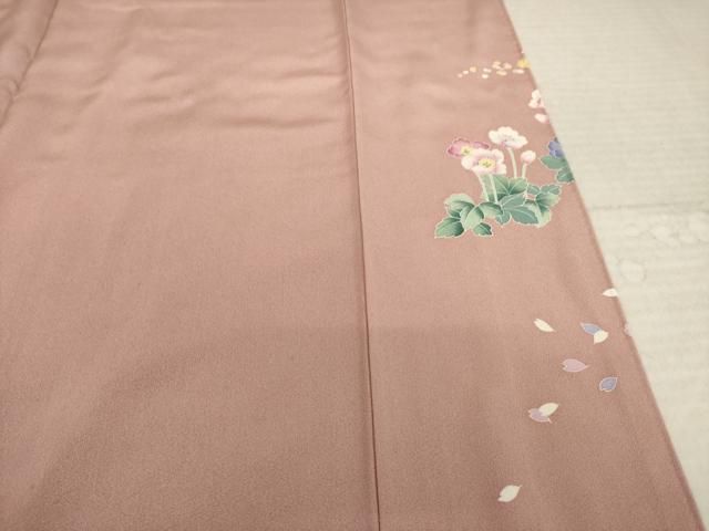 平和屋着物●訪問着 友禅 作家物 風景文 暈し染め 正絹 逸品 AABN6071ck