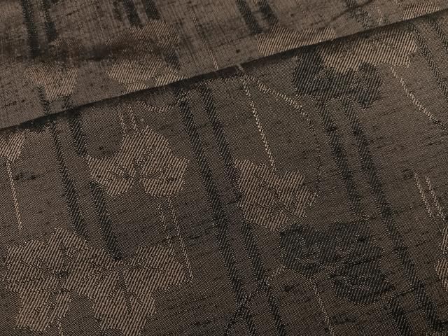 平和屋着物●上質な紬 蔦の葉間道 正絹 逸品 AABN7455ph
