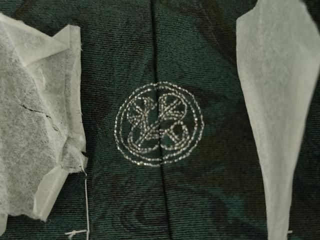 平和屋着物●訪問着 墨流し文様 暈し染め 正絹 逸品 未使用 AABN8042cs