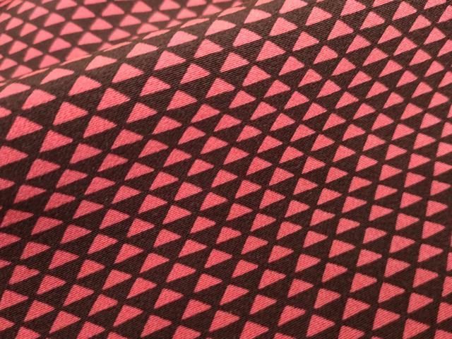 平和屋着物●江戸小紋 鱗文様 正絹 逸品 AABN8085cs