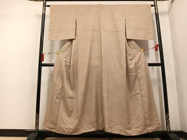 平和屋着物●上質な小紋 霞文 暈し染め 正絹 逸品 AABN8315ph