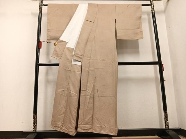 平和屋着物●上質な小紋 霞文 暈し染め 正絹 逸品 AABN8315ph