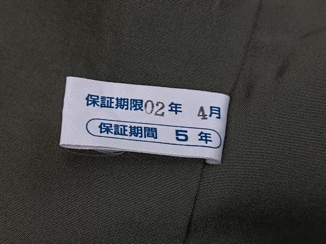 平和屋着物●訪問着 紬地 絞り 横段文 正絹 逸品 AABN8426ph