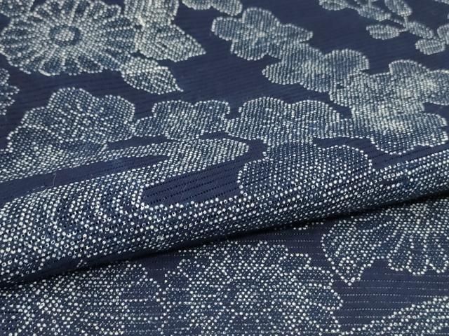 平和屋着物∴夏物 浴衣 綿絽 風景文 綿 逸品 AABN8482jd