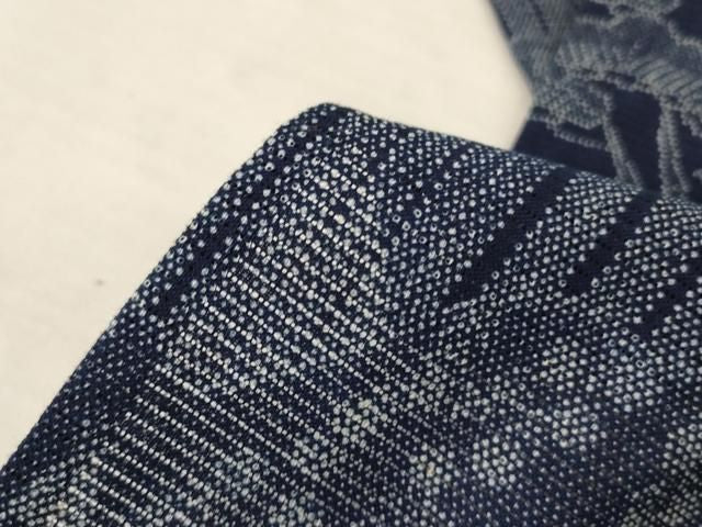 平和屋着物∴夏物 浴衣 綿絽 風景文 綿 逸品 AABN8482jd