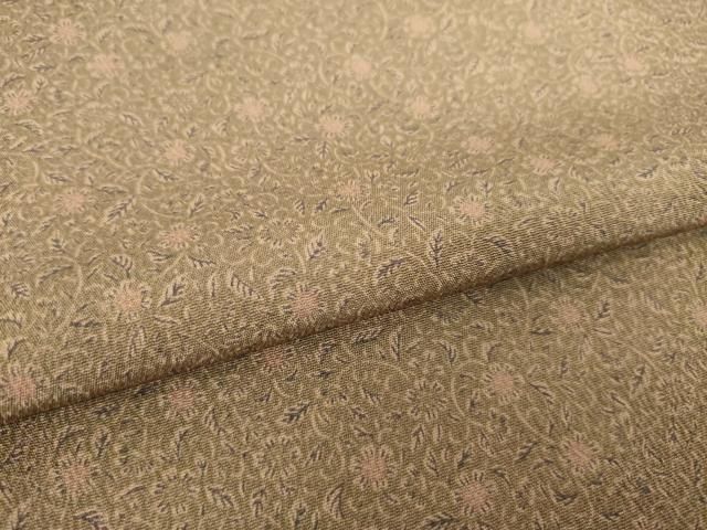 平和屋着物●江戸小紋 小花文 正絹 逸品 AABN8742ck