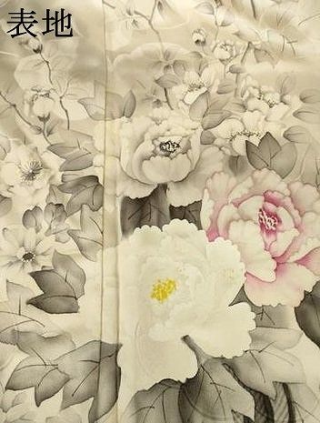 平和屋着物●豪華振袖 作家物 手描き 花車文 金彩 正絹 逸品 AABN8744ck