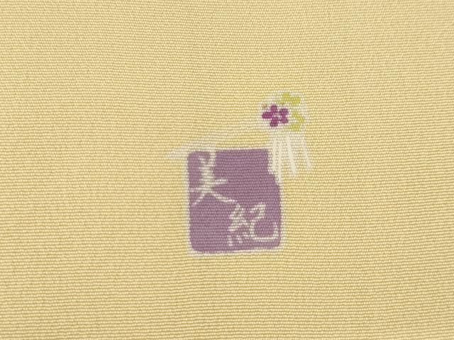平和屋着物●京友禅作家 高瀬川美紀 訪問着 草花文 正絹 逸品 AABN8769ck