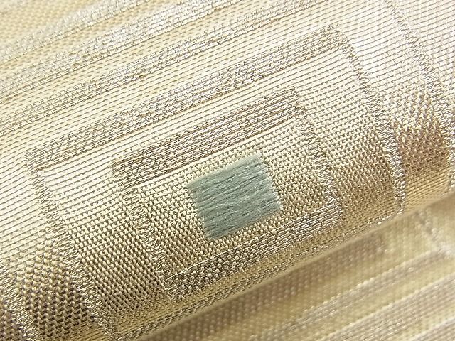 平和屋着物■六通柄袋帯 唐織 吉祥文 金銀糸 逸品 n-am0886