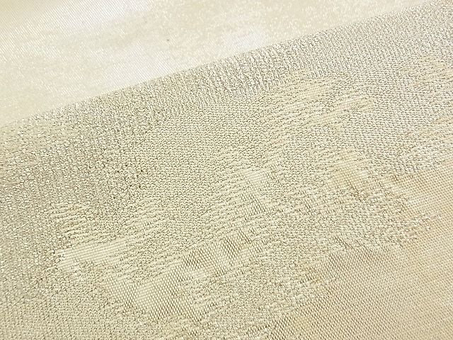 平和屋着物■六通柄袋帯 錦彩つづれ 雲重ね 銀彩 逸品 n-am0888