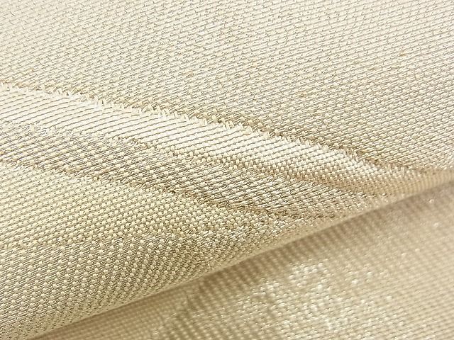 平和屋着物■六通柄袋帯 冊子文 銀糸 逸品 n-am0922