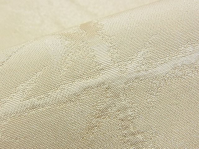平和屋着物■六通柄袋帯 冊子文 銀糸 逸品 n-am0922