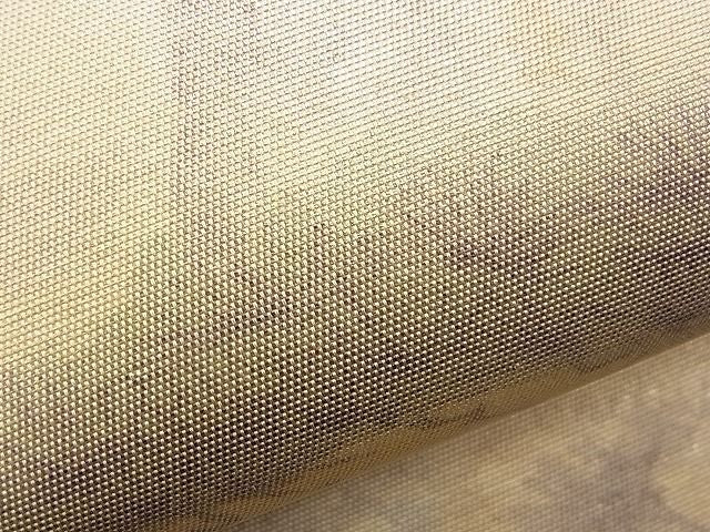 平和屋着物■六通柄袋帯 手描き 浜松文 金糸 逸品 n-am0941