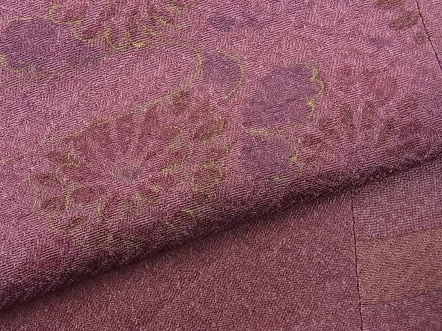 平和屋着物■道行コート ヱ霞花文 暈し染め 逸品 n-ar1581