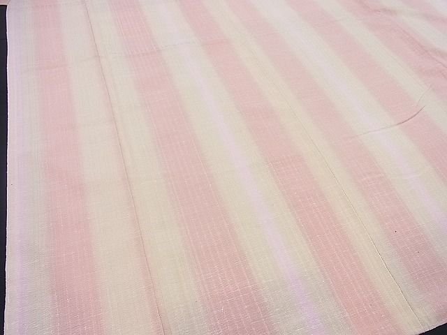 平和屋本店■極上 日本工芸会正会員 樋口隆司 小千谷紬 紬ちりめん 和 証紙付き 逸品 未使用 BAAF0451zb4 - 平和屋