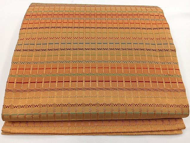 平和屋本店■極上 藤山千春 九寸開き名古屋帯 吉野間道 逸品 BAAH3800zb4 - 平和屋