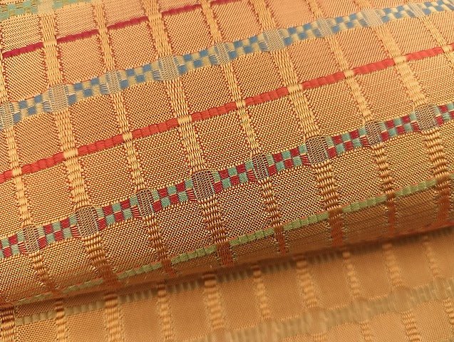 平和屋本店■極上 藤山千春 九寸開き名古屋帯 吉野間道 逸品 BAAH3800zb4 - 平和屋