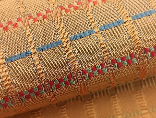平和屋本店■極上 藤山千春 九寸開き名古屋帯 吉野間道 逸品 BAAH3800zb4 - 平和屋
