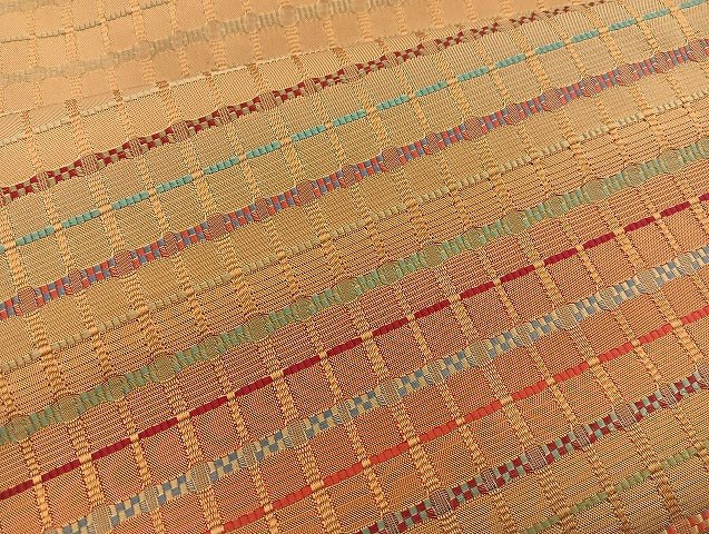 平和屋本店■極上 藤山千春 九寸開き名古屋帯 吉野間道 逸品 BAAH3800zb4 - 平和屋