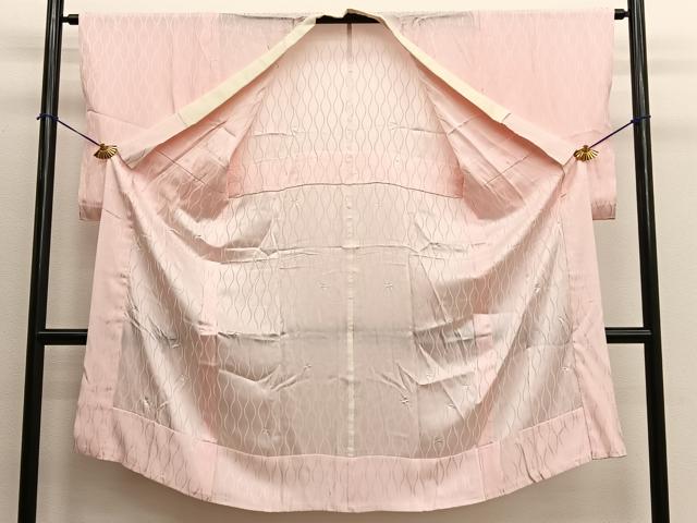 平和屋着物■上質な長襦袢 無双仕立て 絞り 立涌地紋 正絹 逸品 BAAM1172sa
