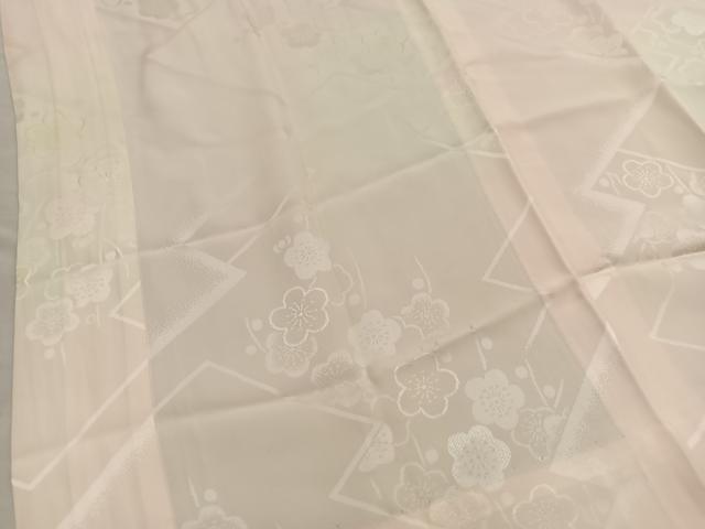 平和屋着物■上質な長襦袢 無双仕立て 松皮菱梅文 暈し染め 正絹 逸品 BAAM2254by
